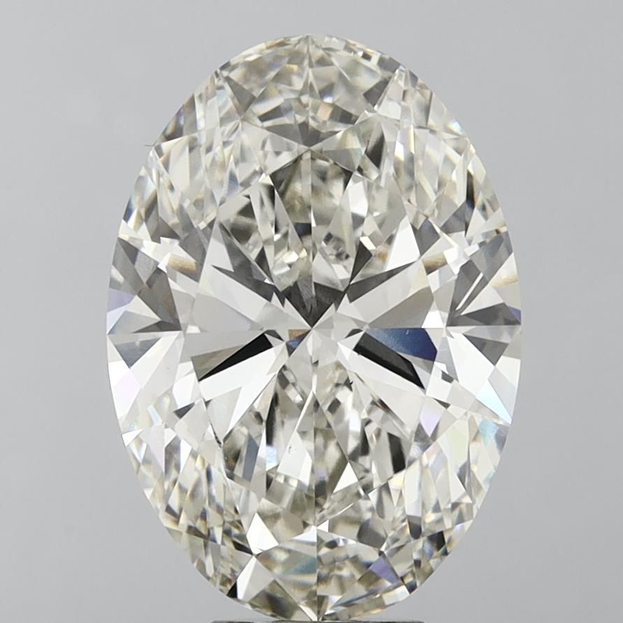 10.02 ct. oval Lab Grown Diamond front image