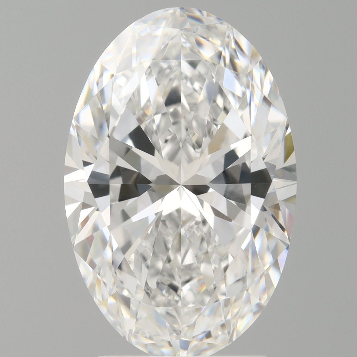 3.10 ct. oval Lab Grown Diamond front image