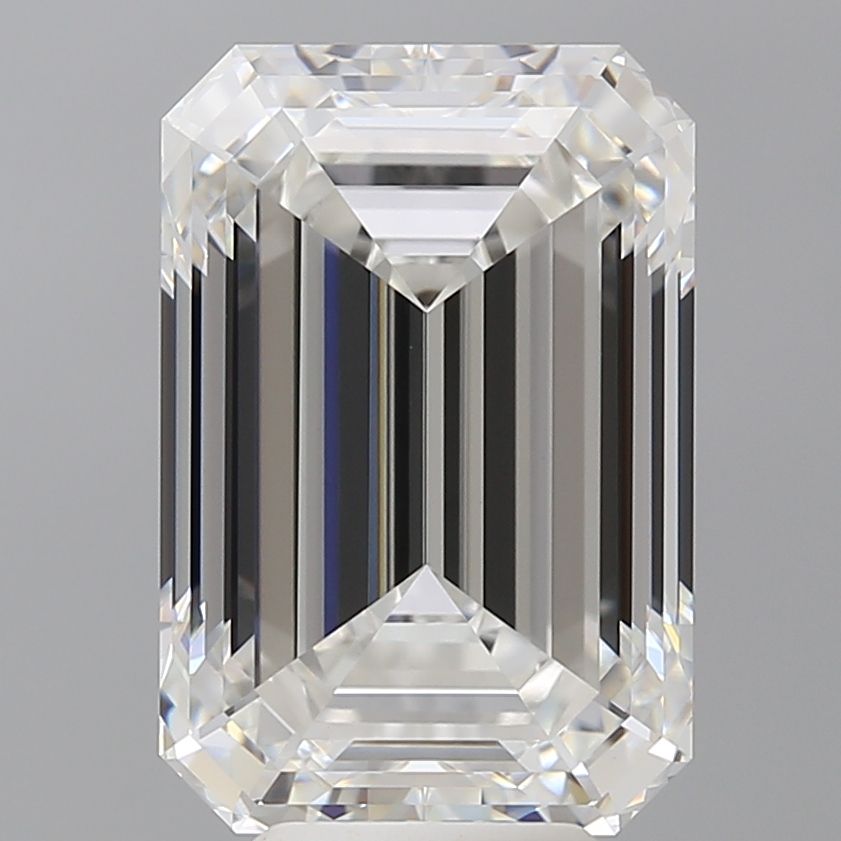 7.53 ct. emerald Lab Grown Diamond front image