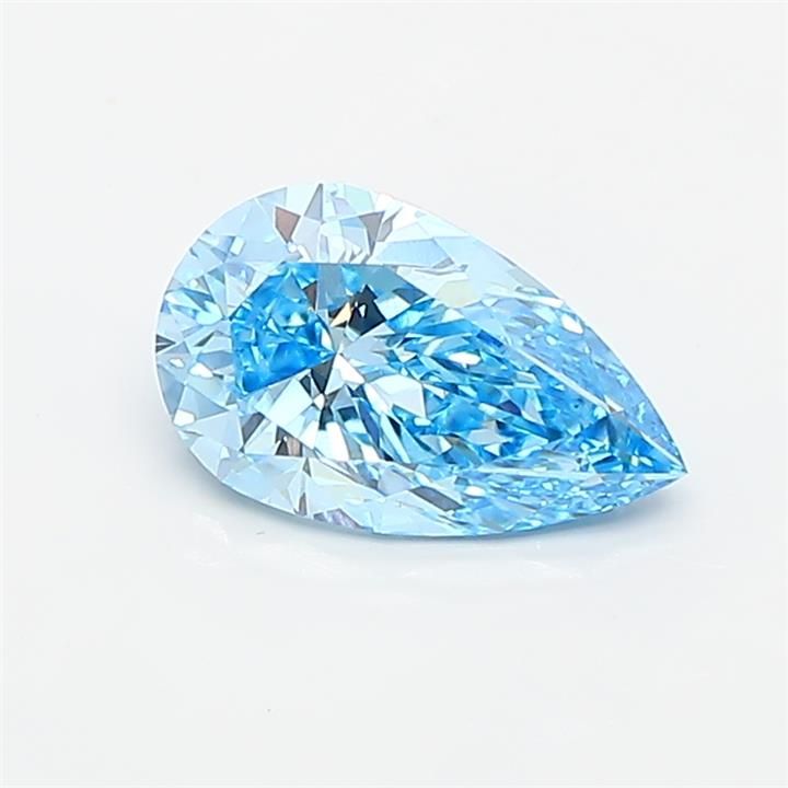 1.02 CT Fancy Vivid Blue PEAR