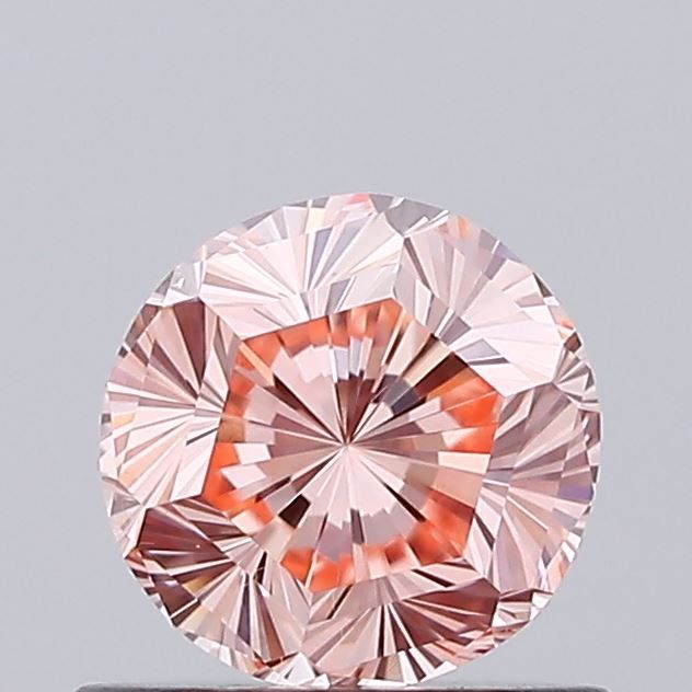 0.69 CT Fancy Intense Orangey Pink OTHER