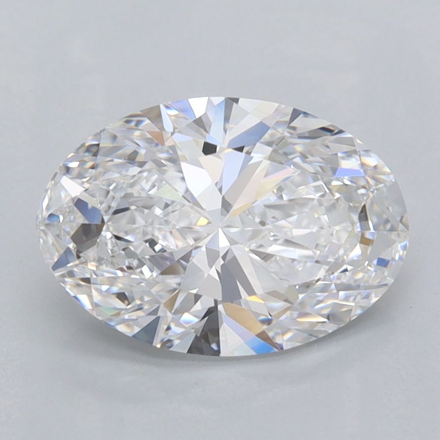 2.08 ct. oval Lab Grown Diamond front image