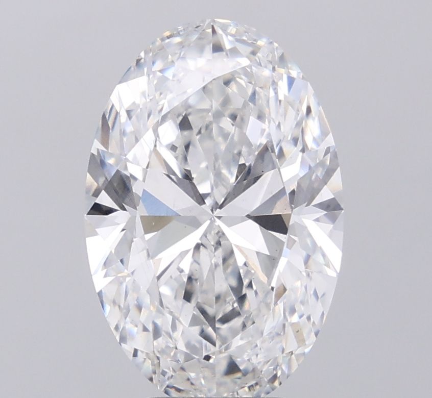 5.00 ct. oval Lab Grown Diamond front image
