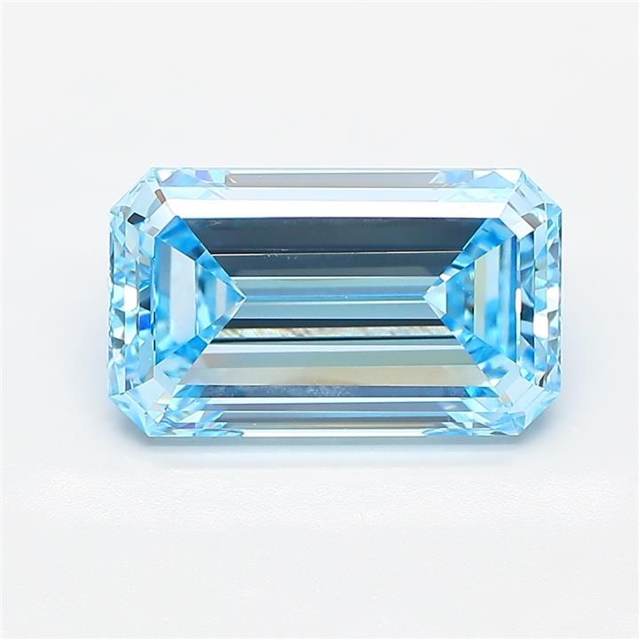 5.01 ct. emerald Lab Grown Diamond front image