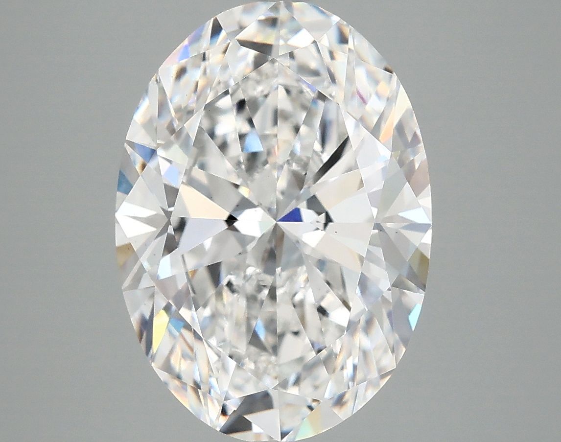 5.05 ct. oval Lab Grown Diamond front image