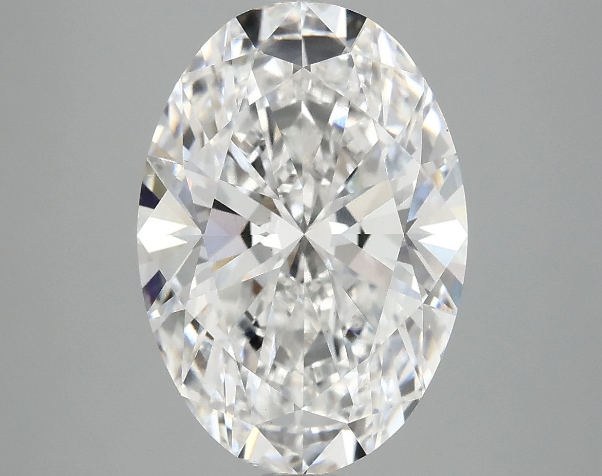 5.09 ct. oval Lab Grown Diamond front image