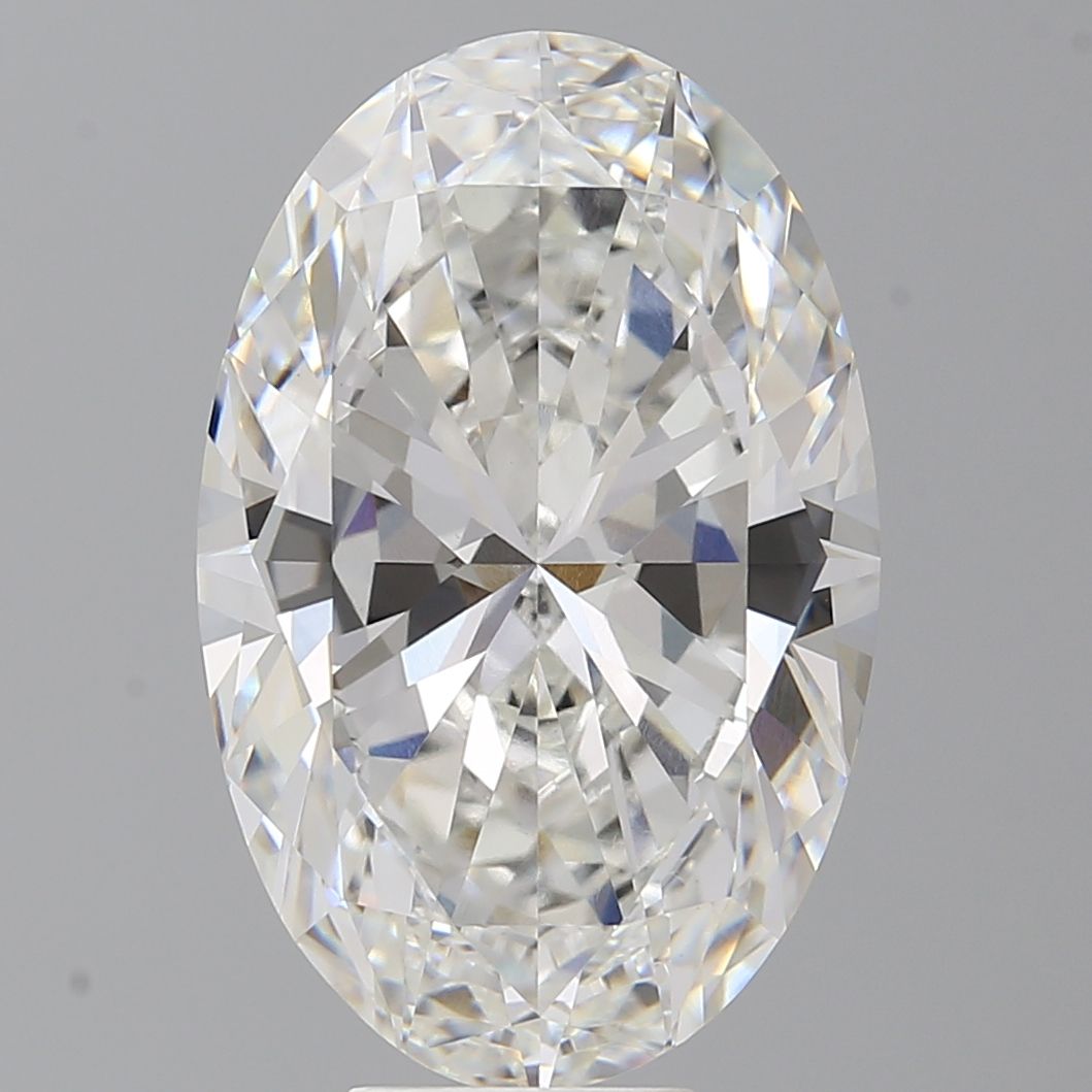 9.51 ct. oval Lab Grown Diamond front image