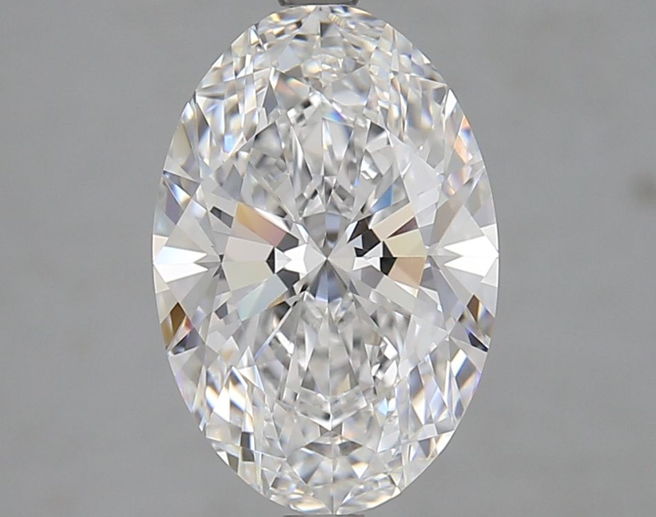 3.12 ct. oval Lab Grown Diamond front image