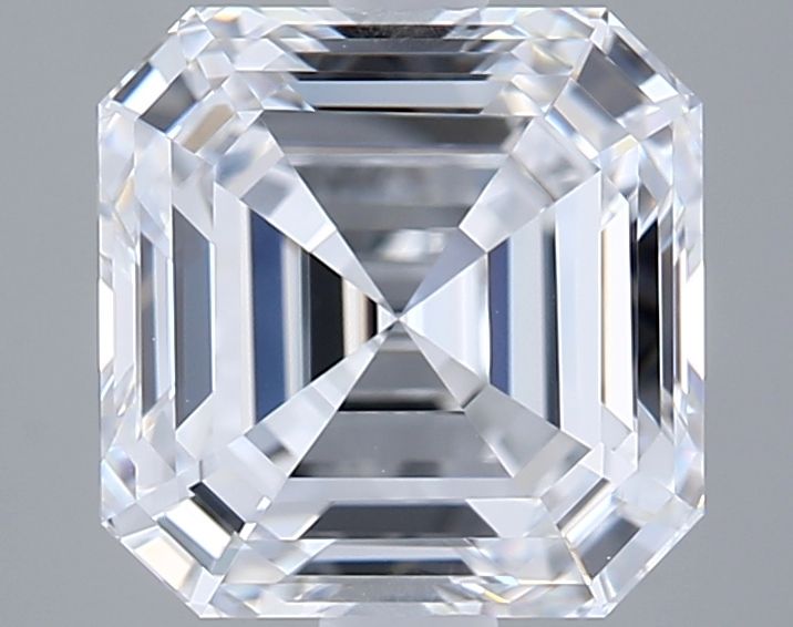 2.63 ct lab-grown Asscher Diamond