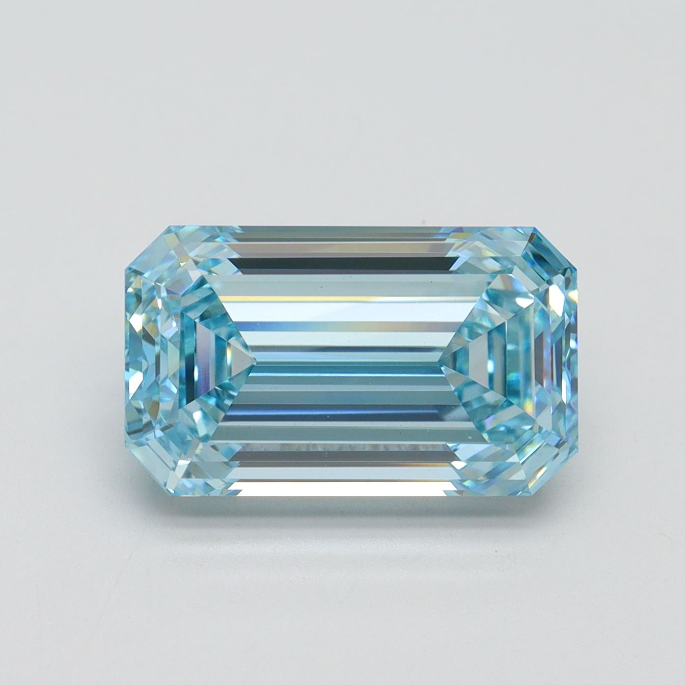 5.02 ct. emerald Lab Grown Diamond front image