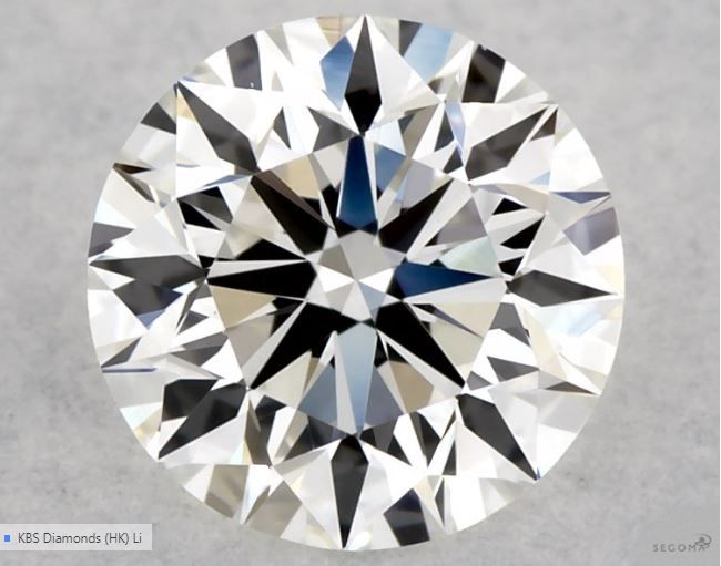 0.56 ct Round diamond