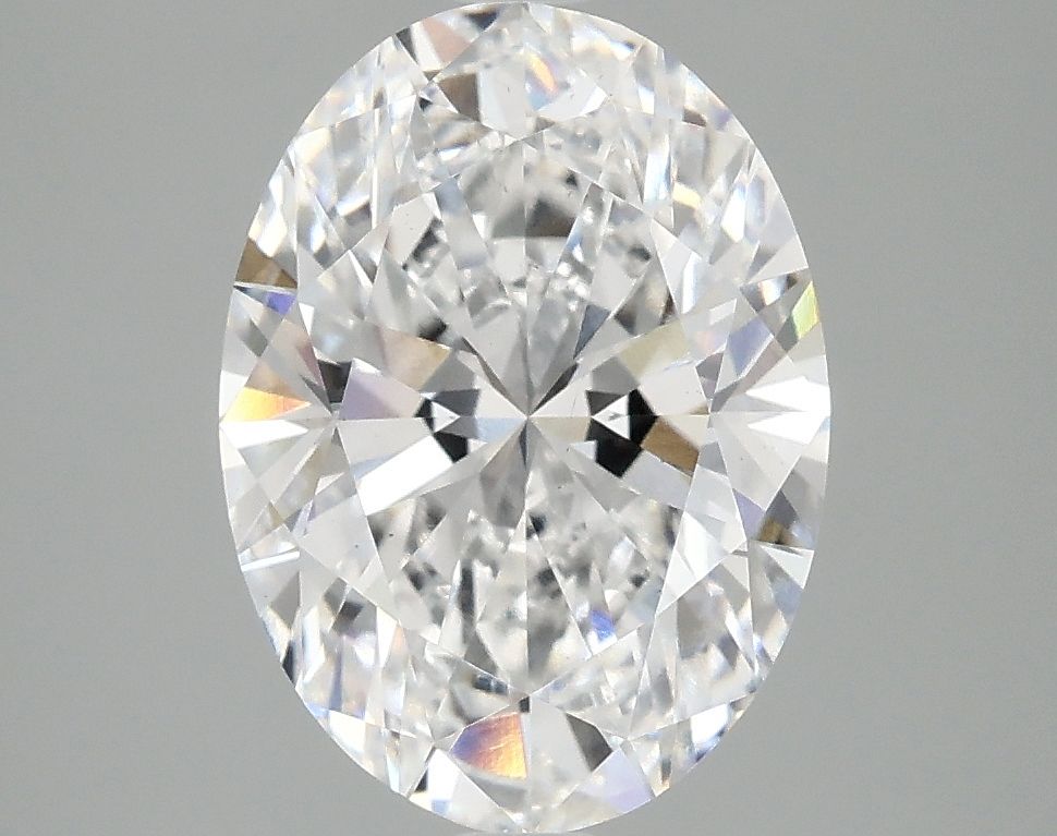 3.09 ct. oval Lab Grown Diamond front image