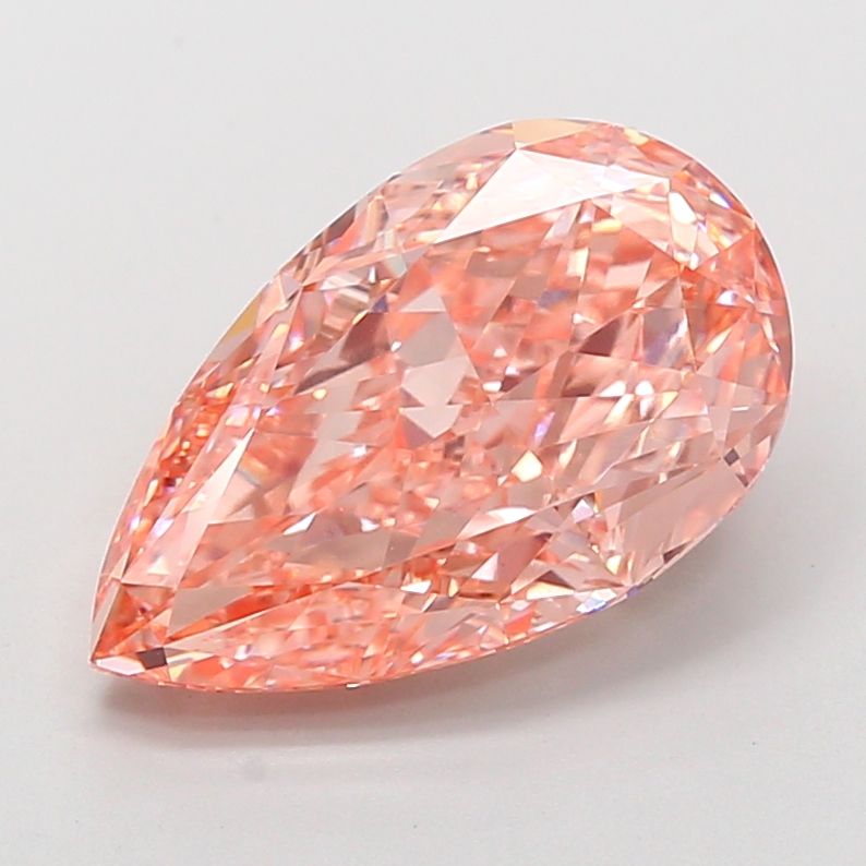 5.96 ct. pear Lab Grown Diamond front image