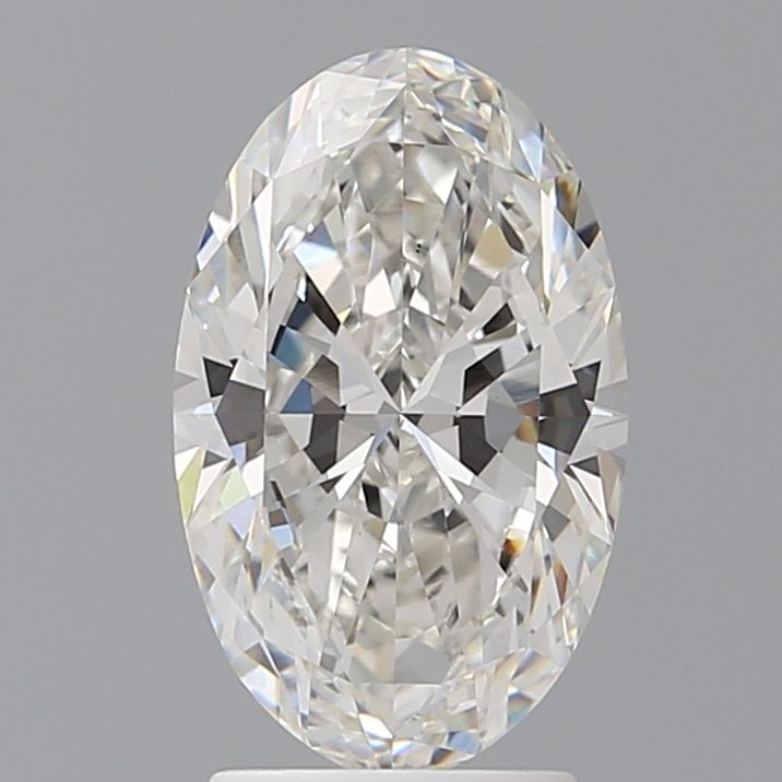 2.57 ct. oval Lab Grown Diamond front image