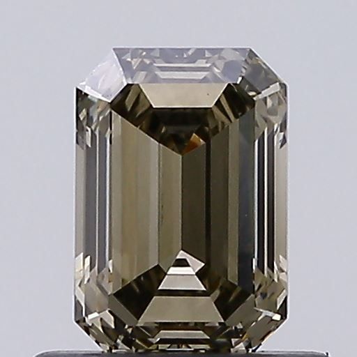 0.75 CT Fancy Light Grayish Brown EMERALD