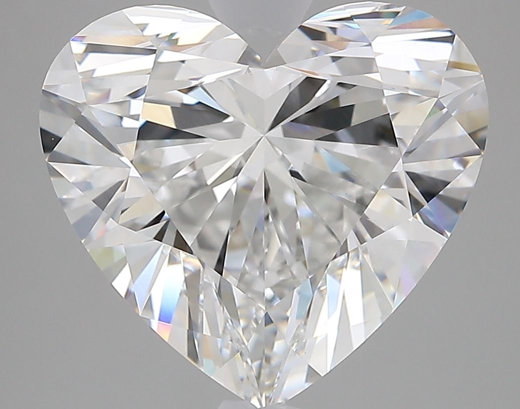 6.08 ct. heart Lab Grown Diamond front image