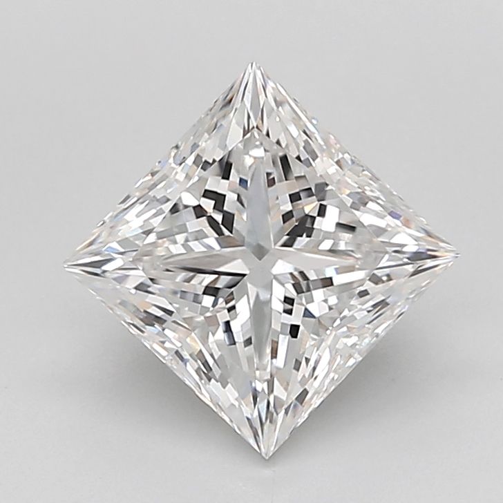 2.58 ct. princess Lab Grown Diamond front image