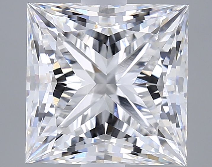 3.53 ct. princess Lab Grown Diamond front image