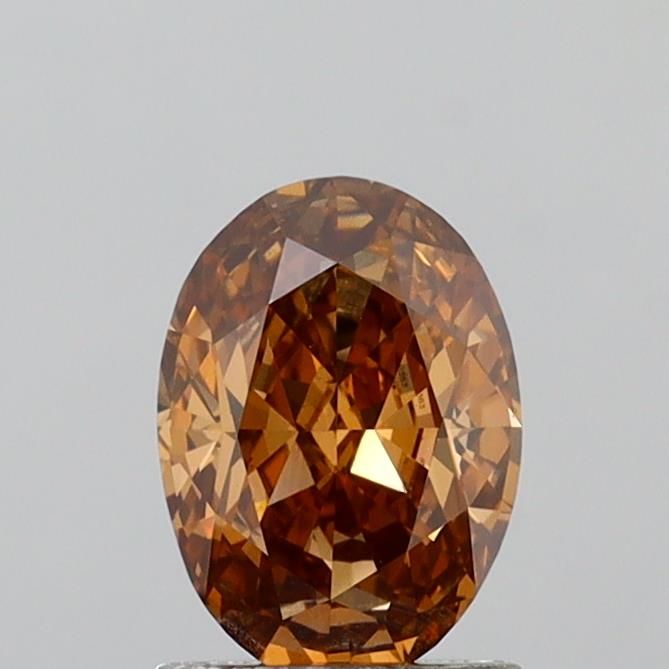 1.26 CT Fancy Brown OVAL