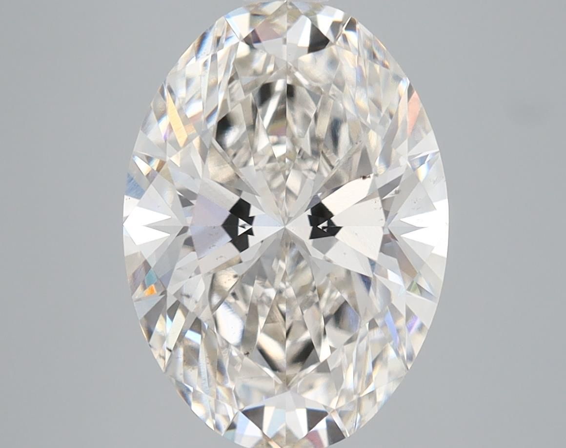 4.05 ct. oval Lab Grown Diamond front image