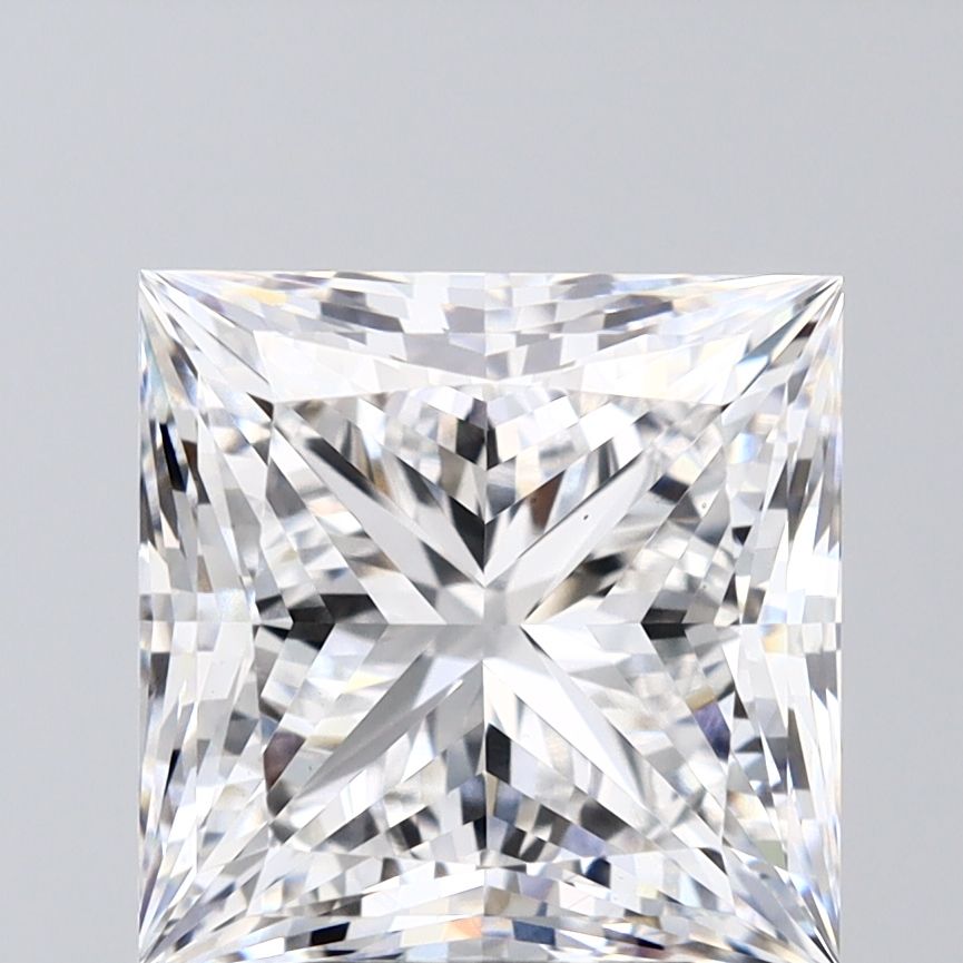 5.09 ct. princess Lab Grown Diamond front image