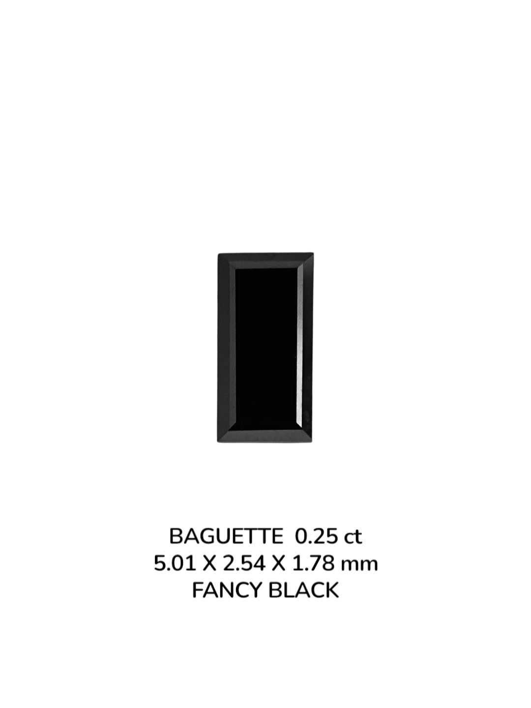 Diament 0.25 ct Fancy Black/VVS2