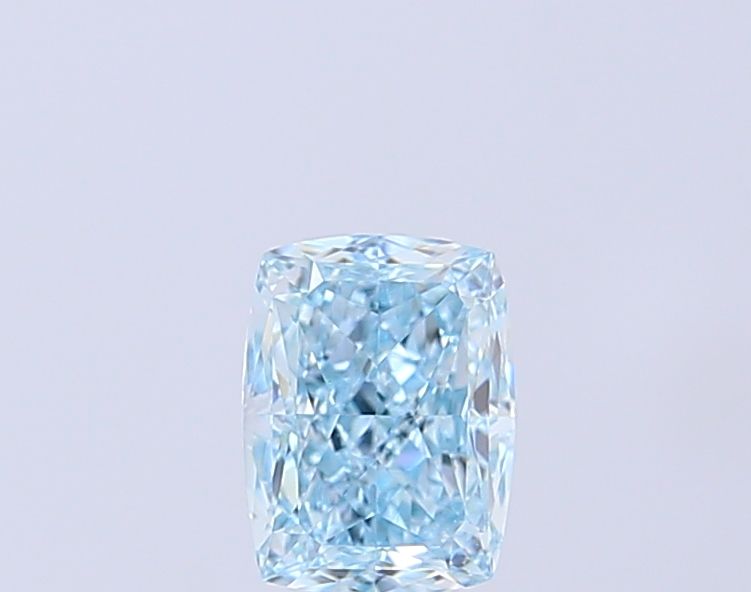 1.01 CT Fancy Intense Blue CUSHION MODIFIED