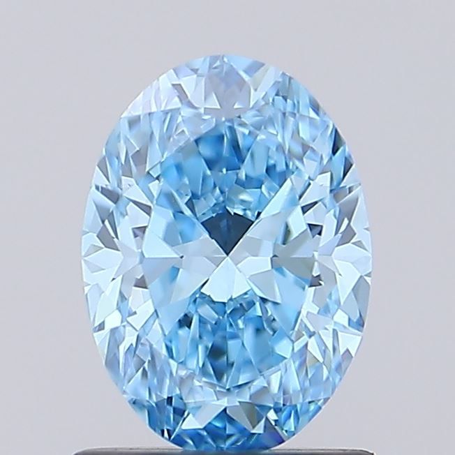 1.0 CT Fancy Vivid Blue OVAL