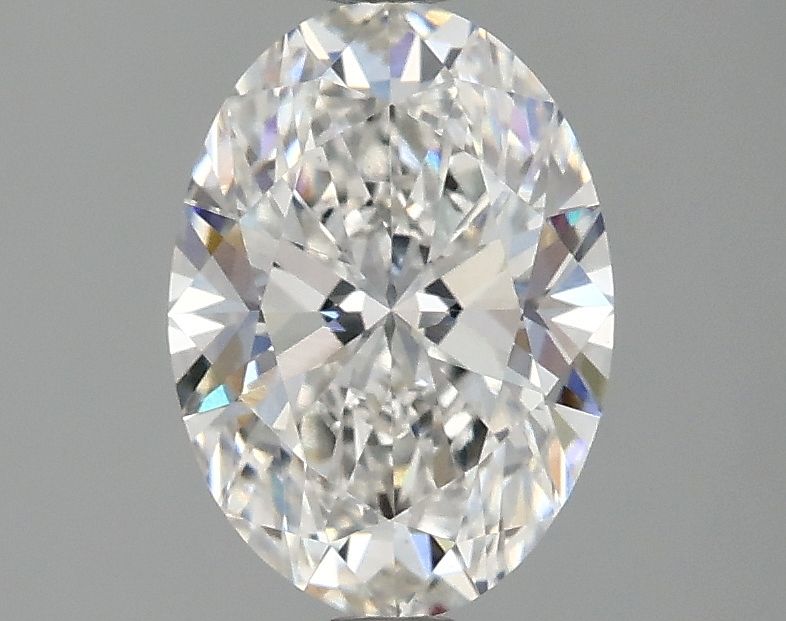 1.57 ct. oval Lab Grown Diamond front image