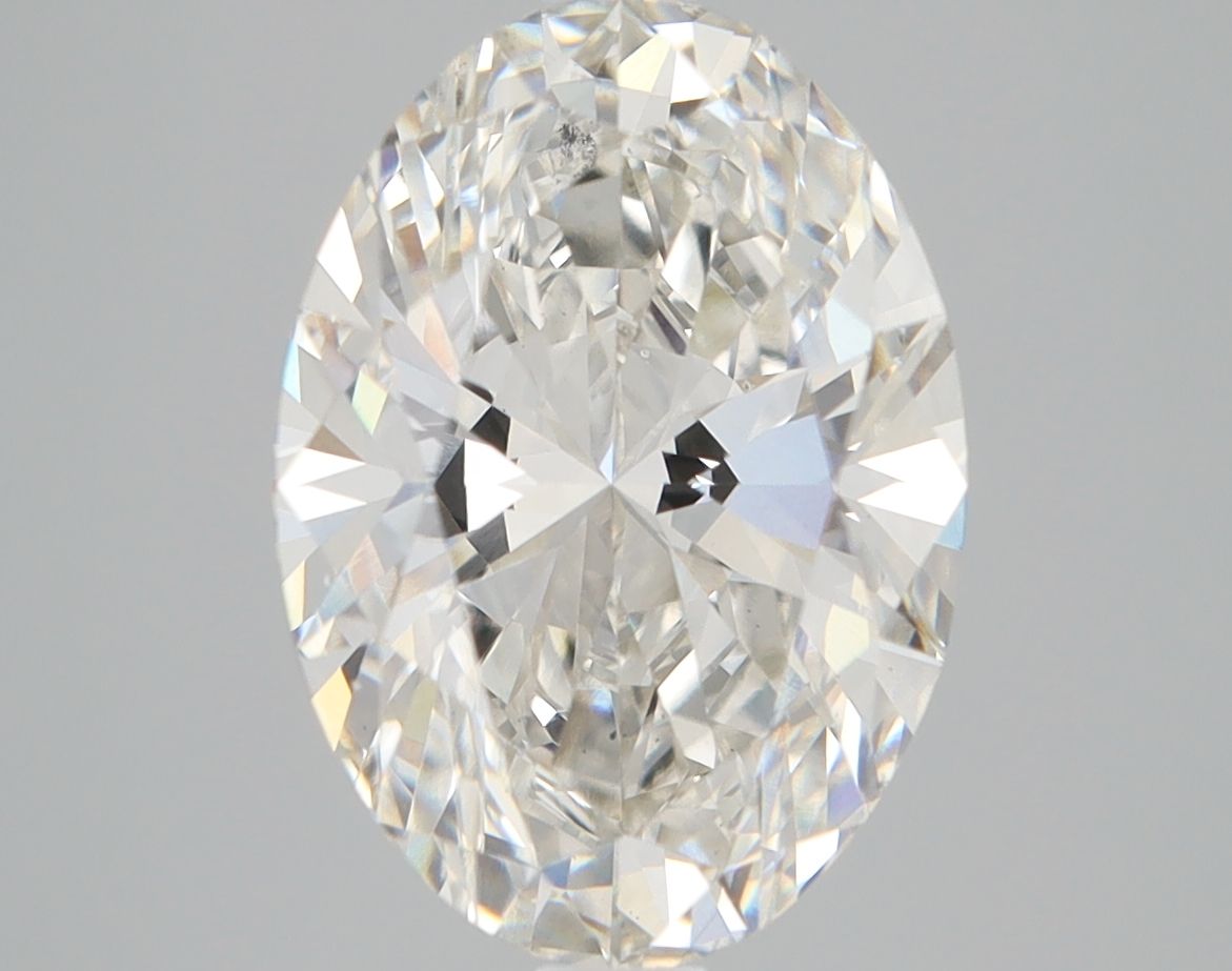 4.10 ct. oval Lab Grown Diamond front image