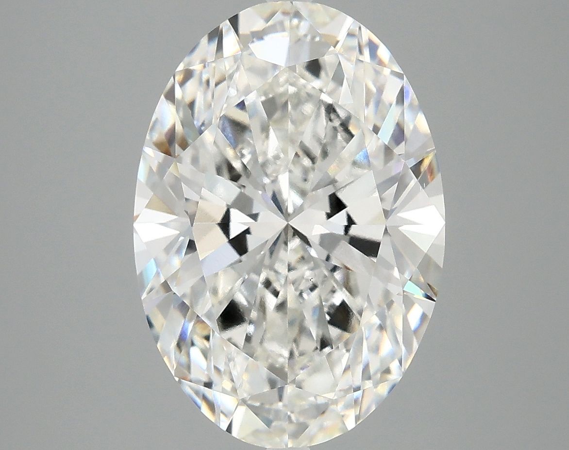 4.90 ct. oval Lab Grown Diamond front image