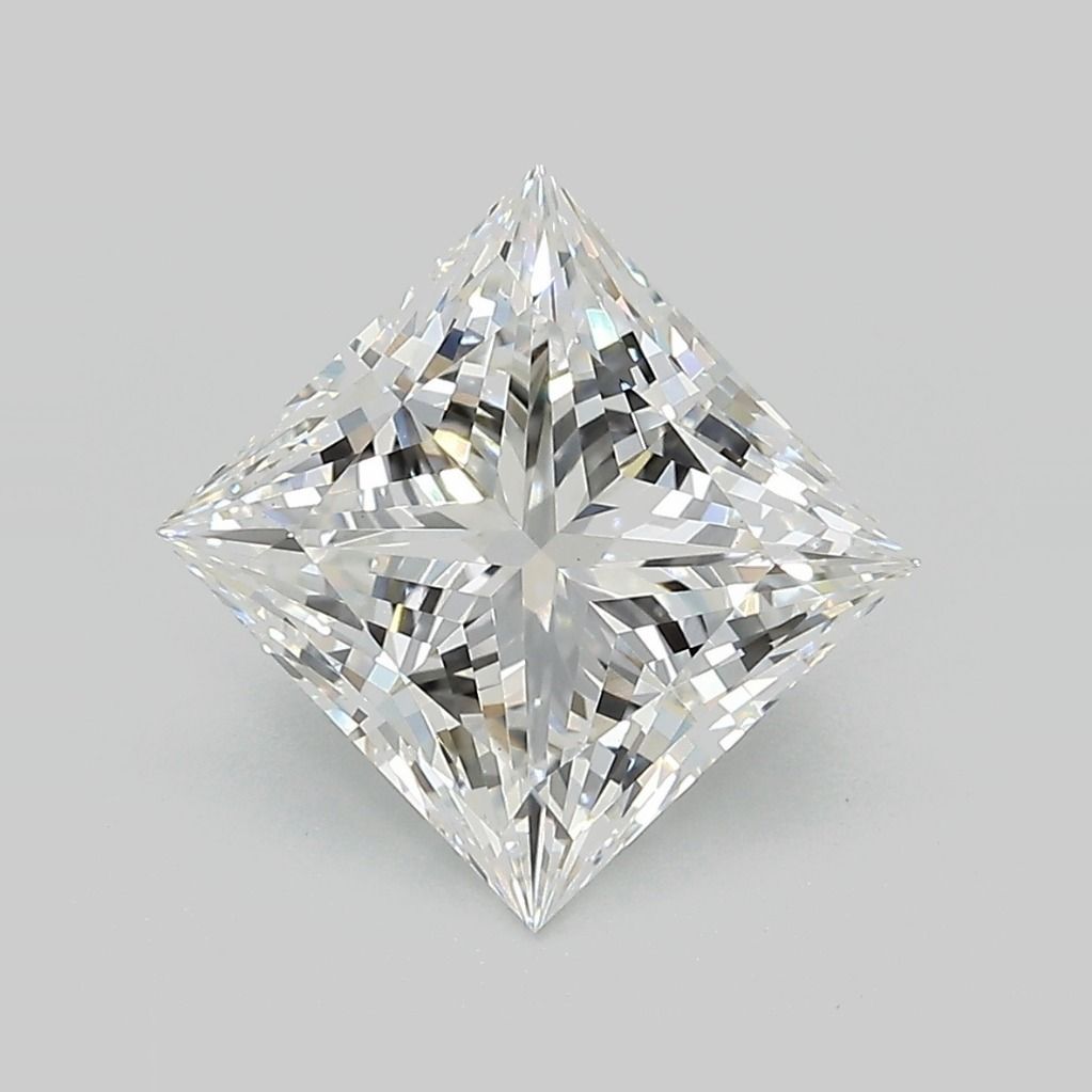 3.42 ct. princess Lab Grown Diamond front image