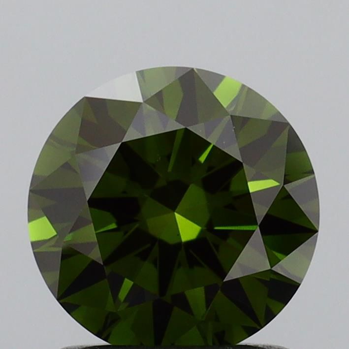 1.17 CT Fancy Deep Green ROUND