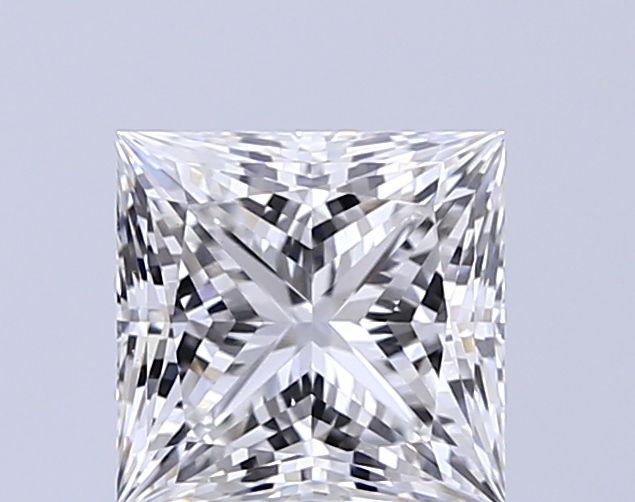 2.10 ct. princess Lab Grown Diamond front image