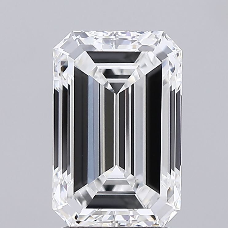 2.73 ct. emerald Lab Grown Diamond front image