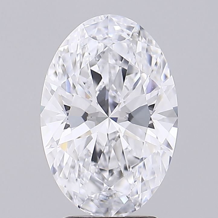 2.05 ct. oval Lab Grown Diamond front image