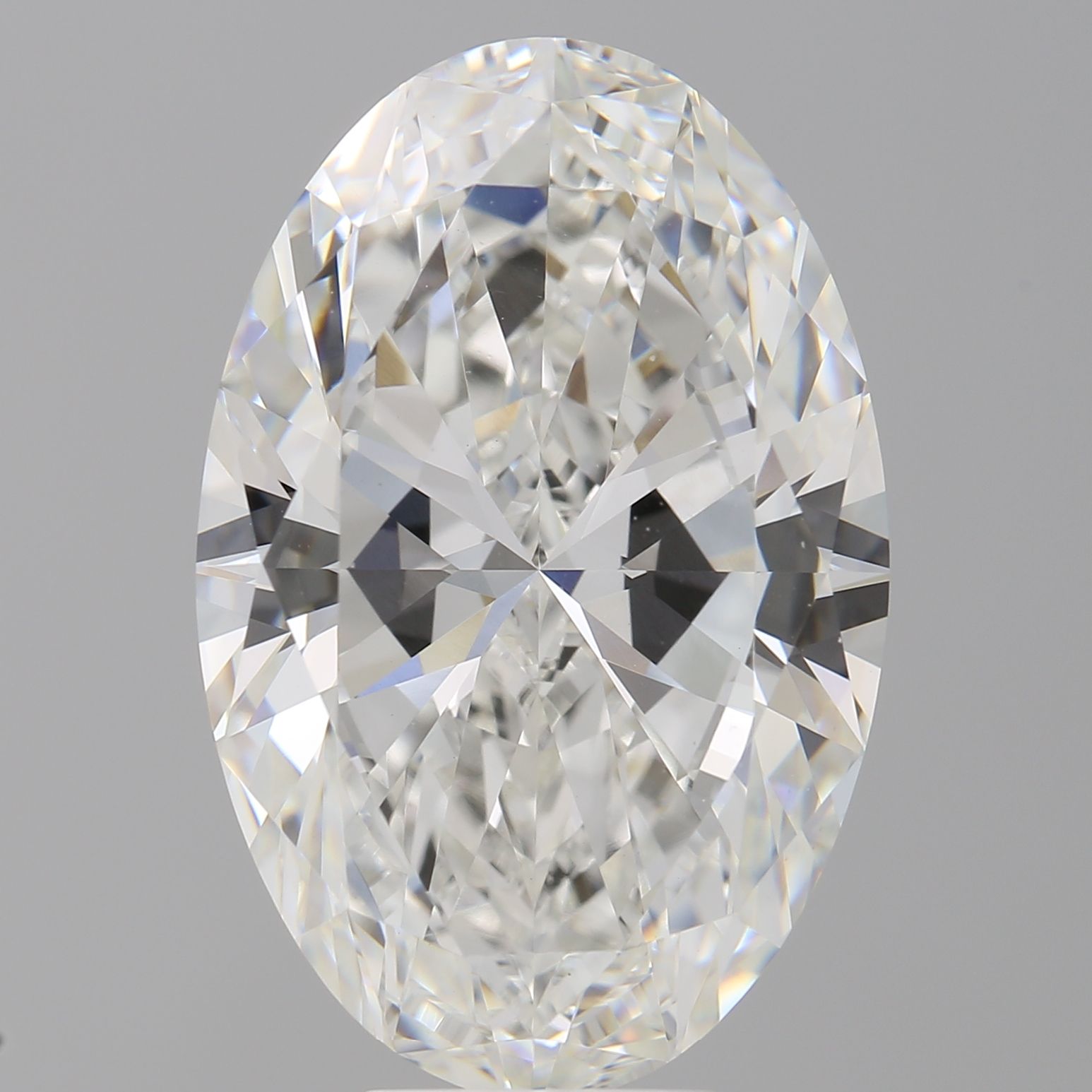 9.04 ct. oval Lab Grown Diamond front image