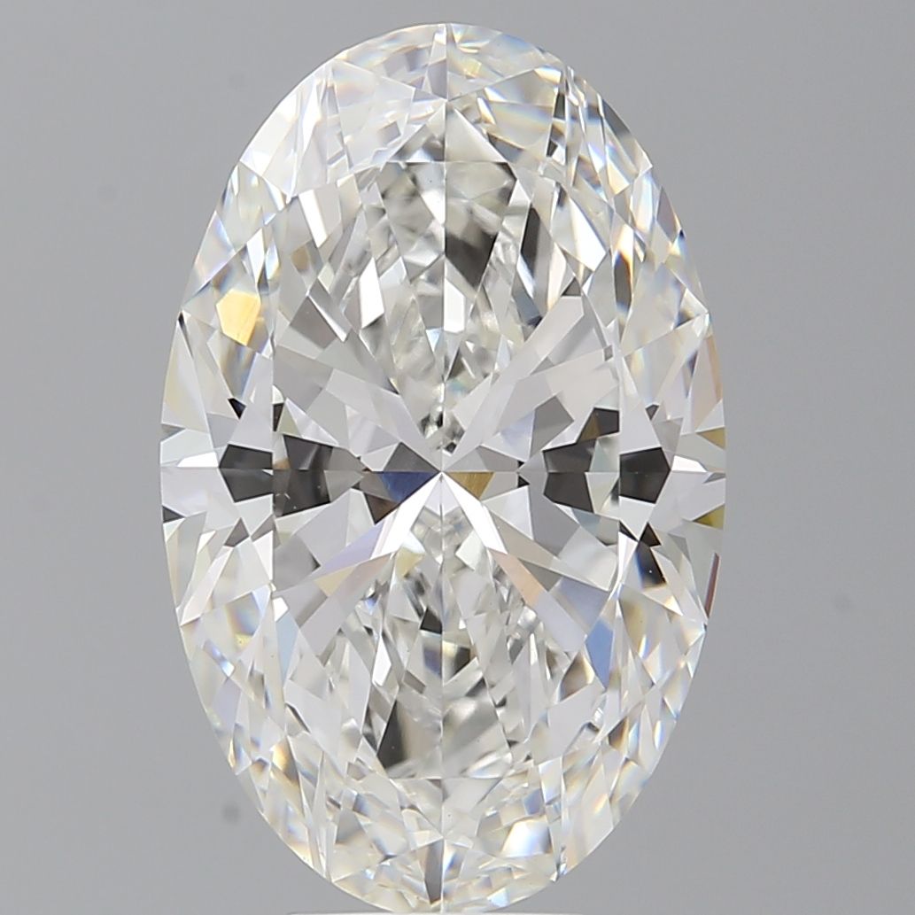 9.02 ct. oval Lab Grown Diamond front image
