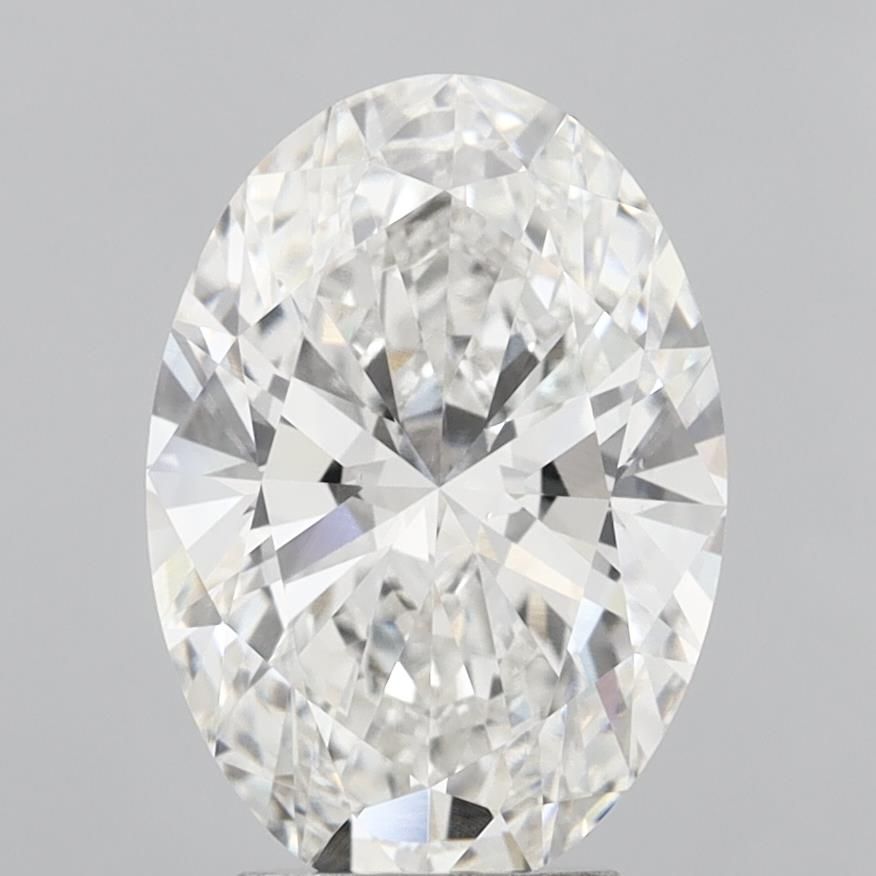 4.04 ct. oval Lab Grown Diamond front image