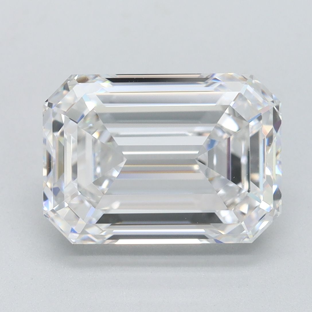 3.21 ct. emerald Lab Grown Diamond front image
