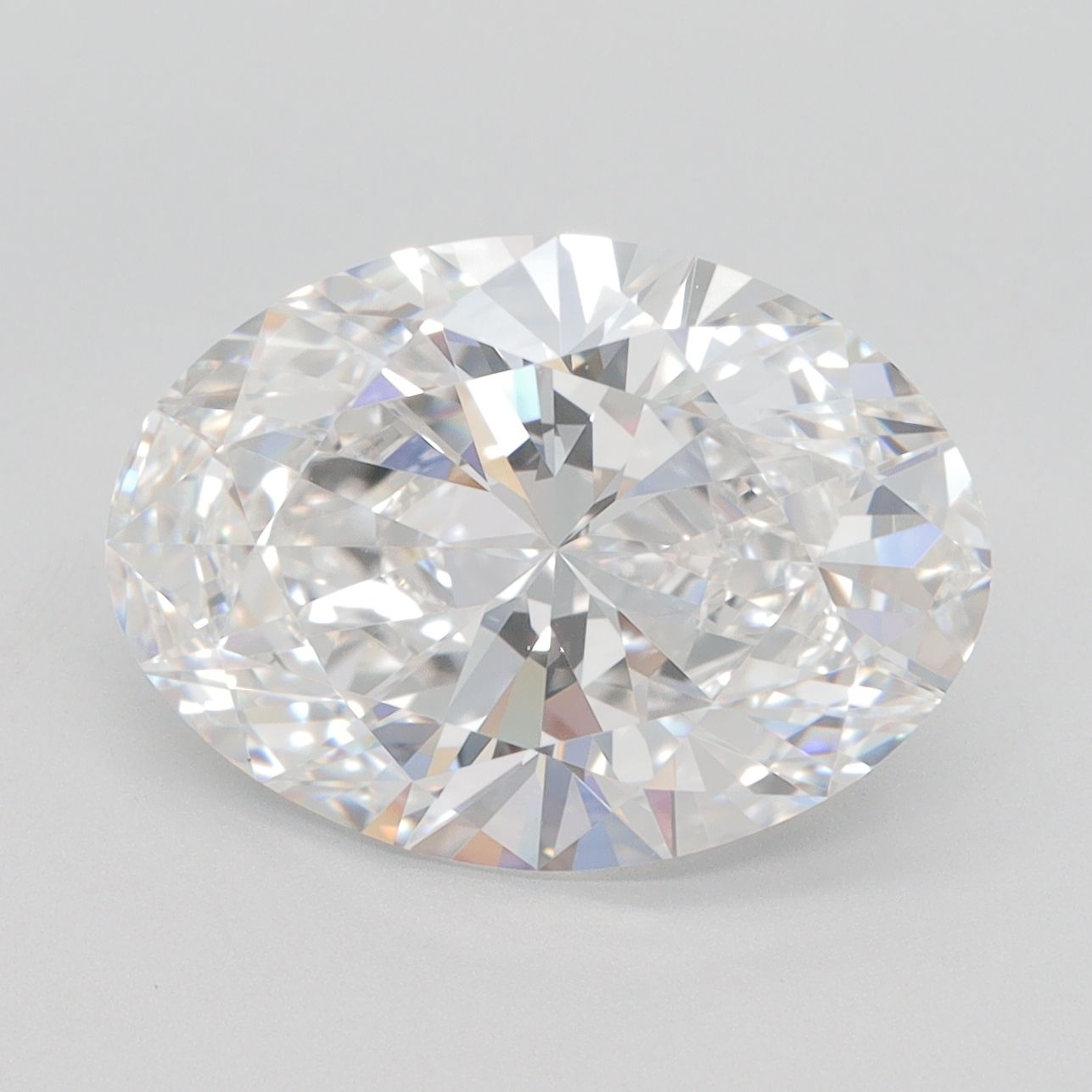 5.01 ct. oval Lab Grown Diamond front image