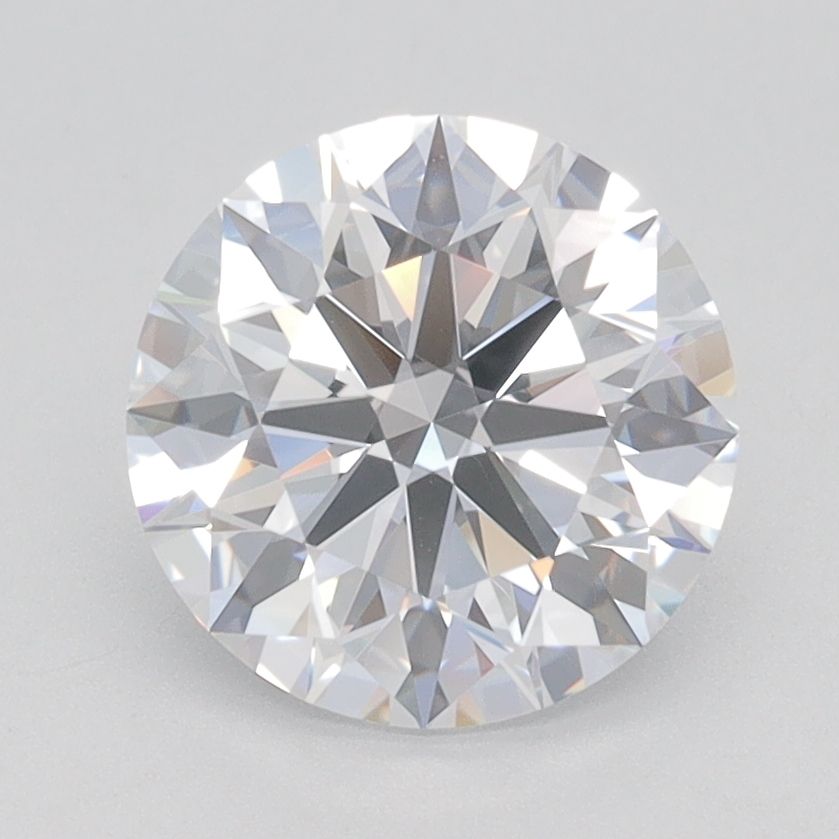 Diamant Rond 3.13 ct - Couleur D - Pureté VS1