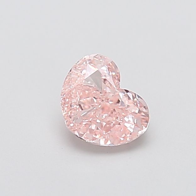 0.95 CT Fancy Intense Pink HEART