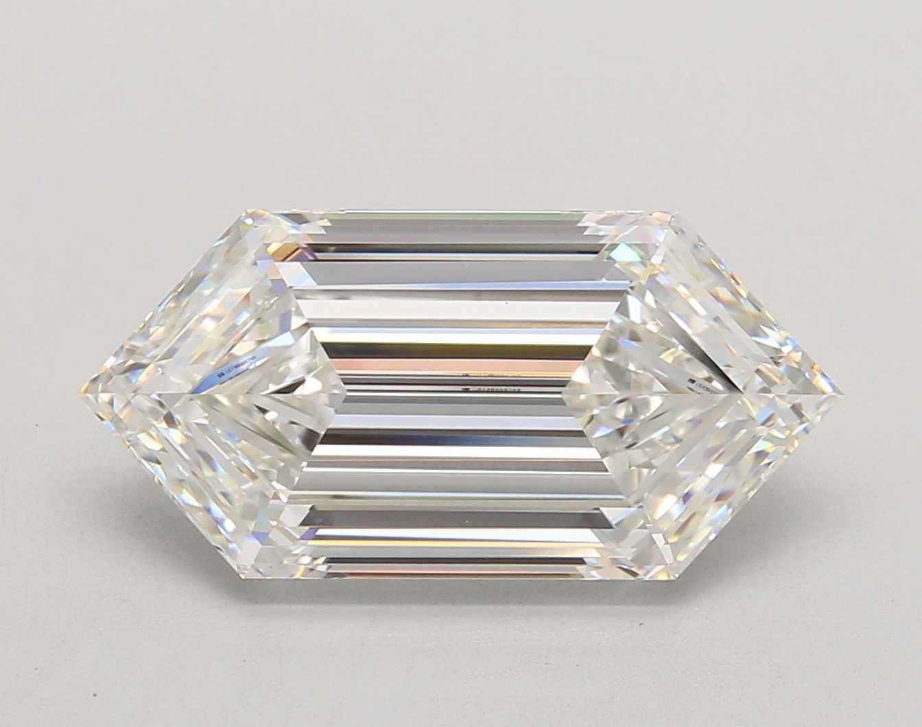 6.51 ct lab-grown Hexagonal Diamond