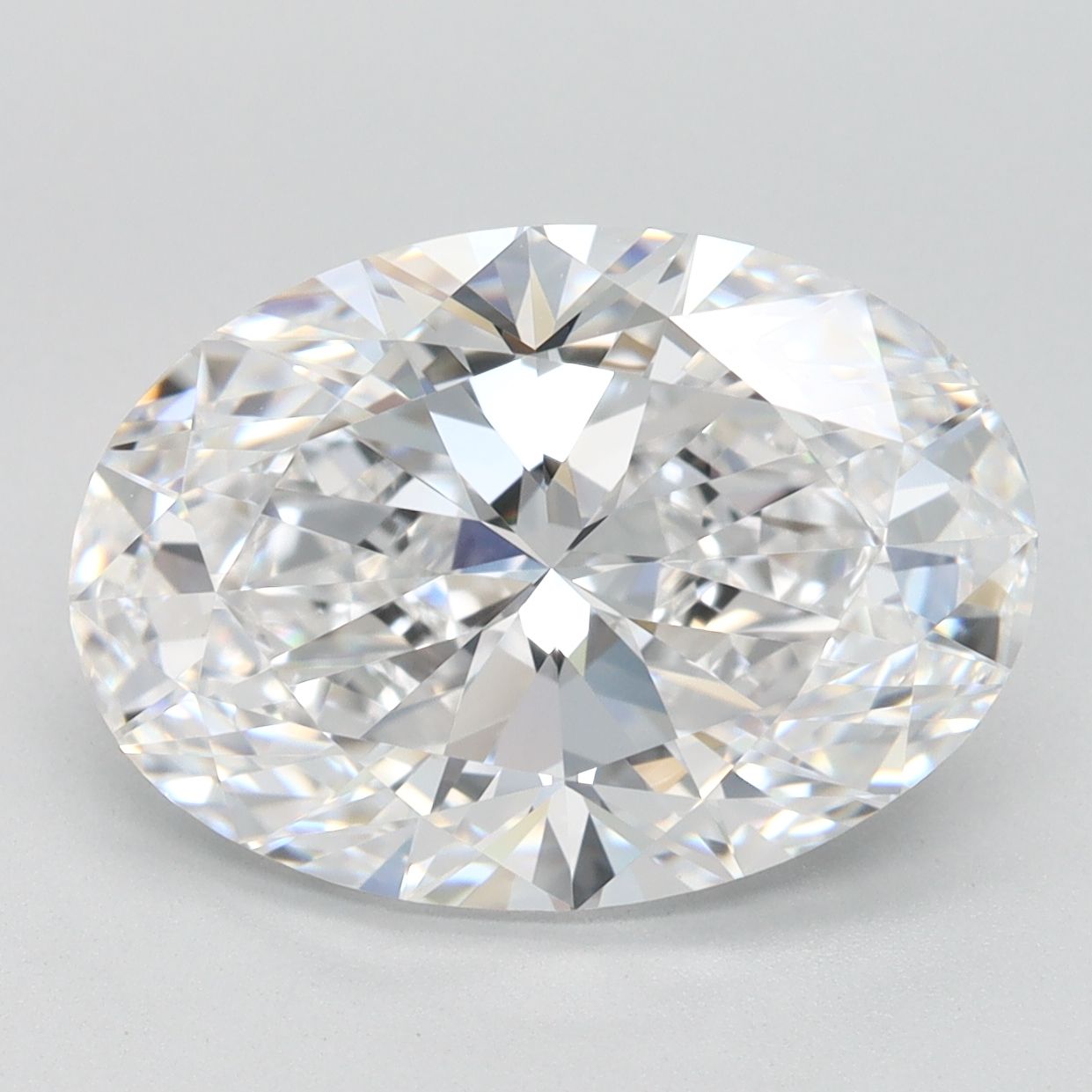 4.37 ct. oval Lab Grown Diamond front image