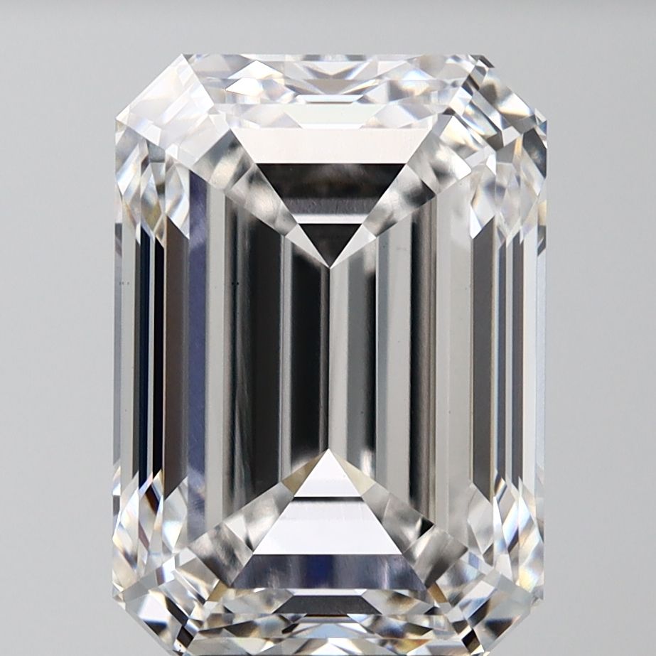 7.05 ct. emerald Lab Grown Diamond front image