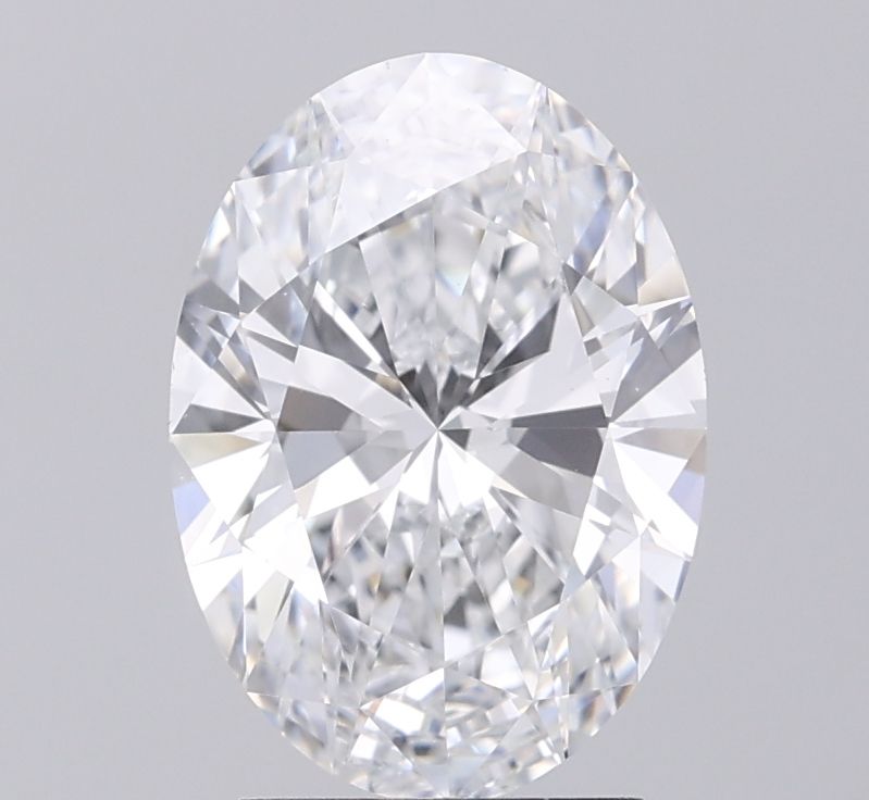 2.54 ct. oval Lab Grown Diamond front image
