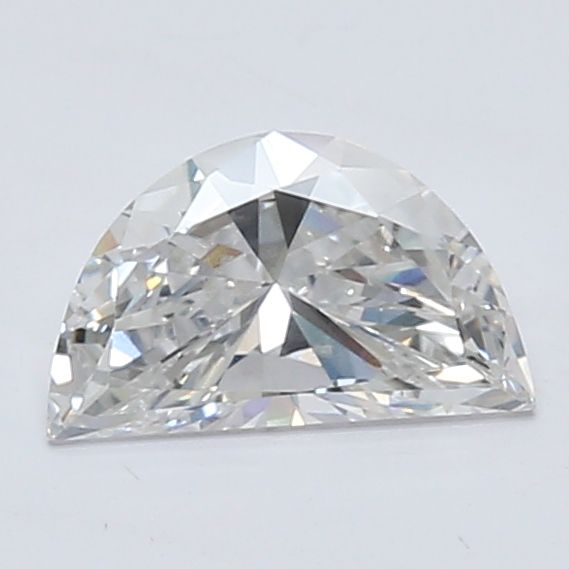 0.71 ct lab-grown Half moon Diamond