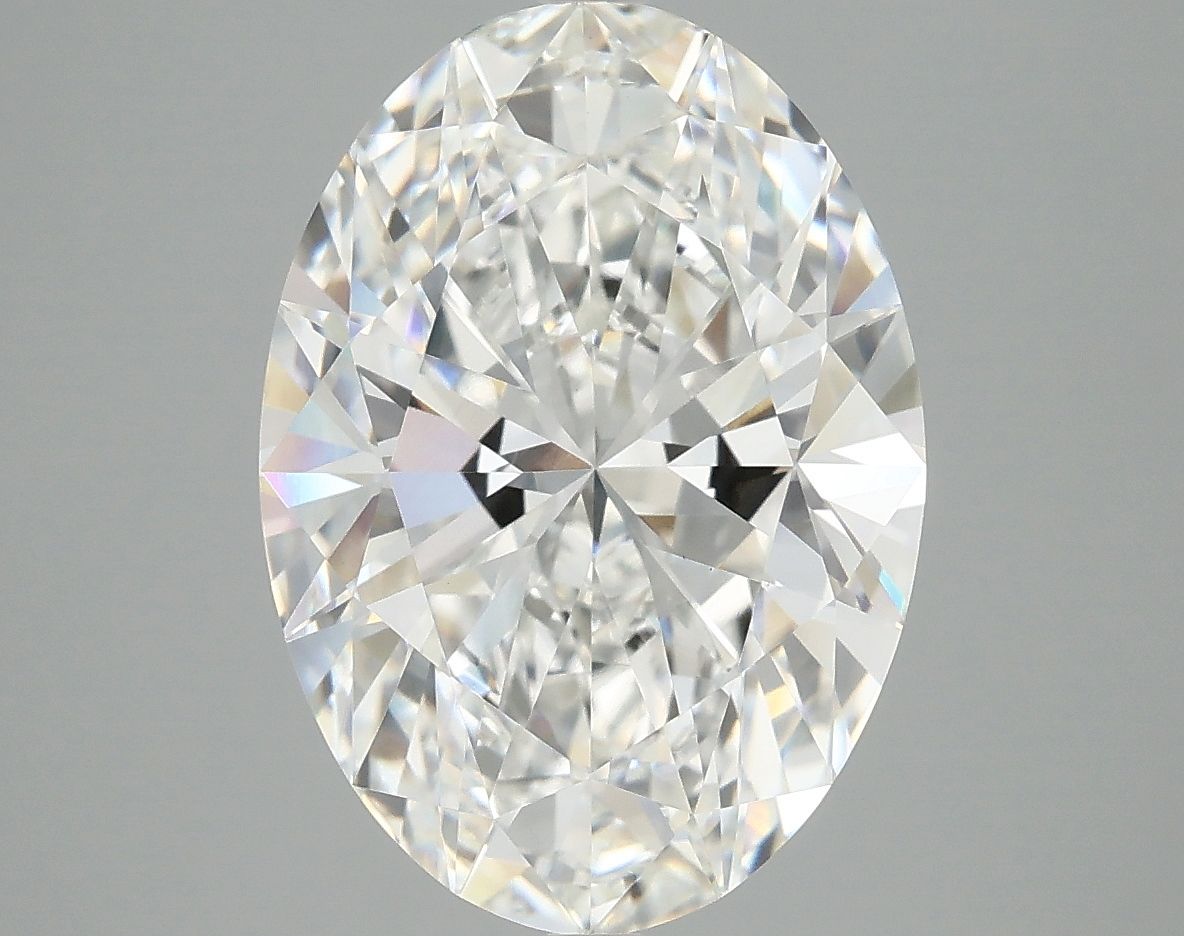 5.10 ct. oval Lab Grown Diamond front image