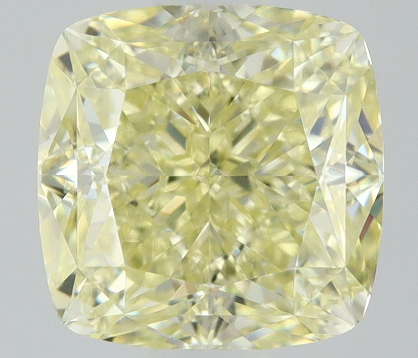 Diament 0.82 ct Fancy Light Yellow/VVS2